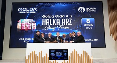 Bu kez gong 'Gold Gıda' için çaldı