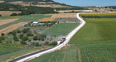 Bursa Büyükşehir Nilüfer'de yolları yeniliyor