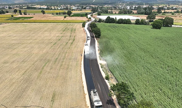 Bursa Büyükşehir'den Nilüfer'de yol yenileme çalışması