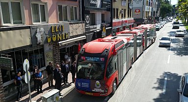 Bursa İnegöl'e metrobüs geliyor