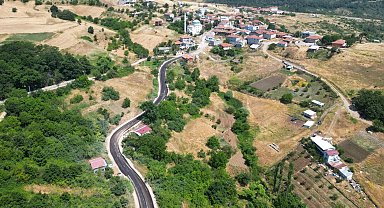 Bursa Orhaneli'nin yolları yenileniyor