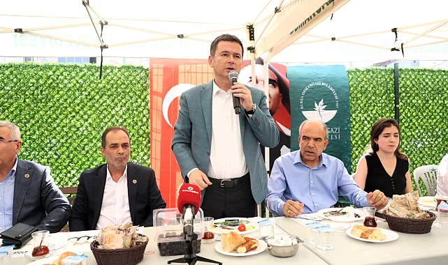 Bursa Osmangazi'de mahalle buluşmaları devam ediyor
