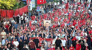 Bursa tek ses oldu: 15 Temmuz ihaneti asla unutulmayacak