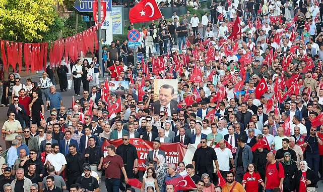 Bursa tek ses oldu: 15 Temmuz ihaneti asla unutulmayacak