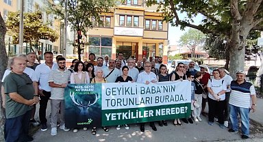 Bursa'da kızıl geyiklerin av ihalesine tepki! Doğa ihale edilemez