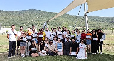 Bursalı gençler Fadıllı'da liderlik kampında buluştu