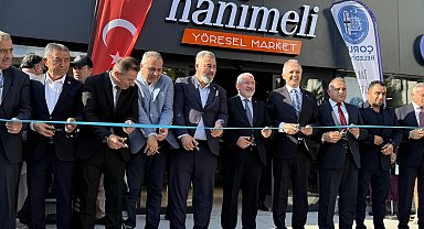 Çorum'da Hanımeli Yöresel Market hizmete açıldı