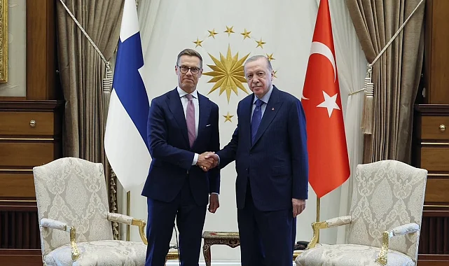 Cumhurbaşkanı Erdoğan, Finlandiya Cumhurbaşkanı Stubb ile görüştü