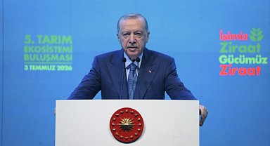 Cumhurbaşkanı Erdoğan'dan tarım, spor ve ekonomi mesajları... Kadın ve genç çiftçilere kredi limiti 5 milyar TL