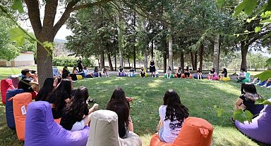 Denizlili gençler Büyükşehir'in yaz kampında buluştu