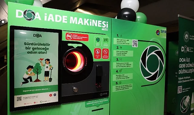 DOA'da 5 günde 7,6 milyon ambalaj geri dönüştürüldü