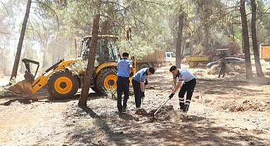 Gaziantep'te orman yangınlarına karşı seferberlik