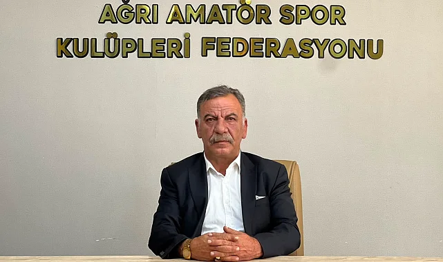 Hayati Bekis 107 delegenin imzasıyla Ağrı ASKF Başkan adaylığını açıkladı
