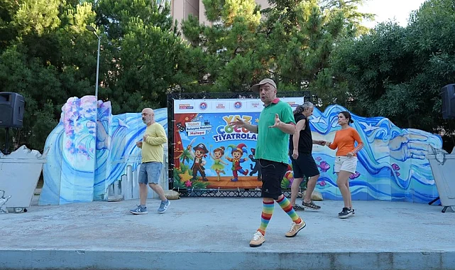 İstanbul Maltepe'de yaz akşamları çocuk kahkahalarıyla doluyor