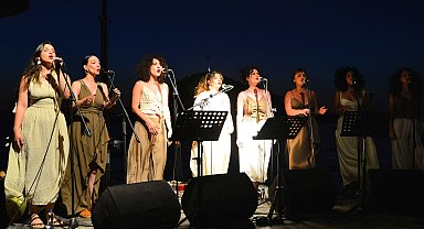 Kadın müzisyenler Bodrum'u coşturdu