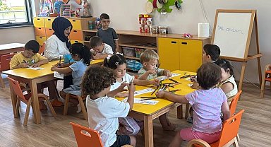 Karasu SGM'de 4-6 yaş grubuna erken çocukluk eğitimi başladı