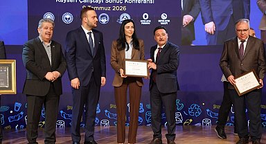 Kayseri Büyükşehir'e 'sıfır atık' plaketi