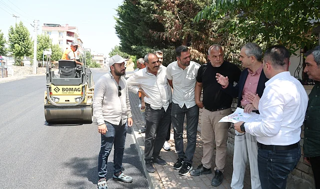 Kocaeli Çayırova'da yol konforu için yoğun mesai