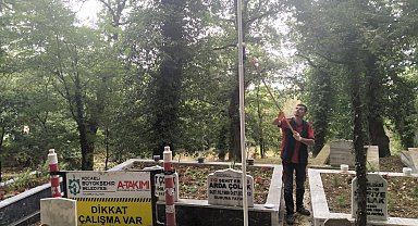Kocaeli'de Hakkaniye Şehitliği'ne Büyükşehir'den anlamlı dokunuş