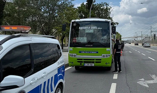 Kocaeli'de halk otobüslerinde klima denetimi