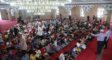 Konya'da öğrencilerin Yaz Kur'an Kursu heyecanı