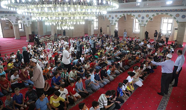 Konya'da öğrencilerin Yaz Kur'an Kursu heyecanı