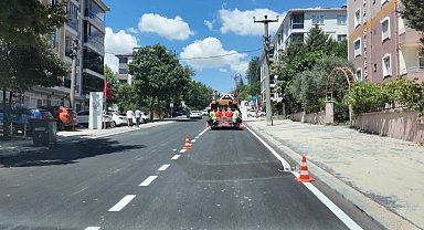 Malkara'da üç cadde yeni yüzüne kavuştu