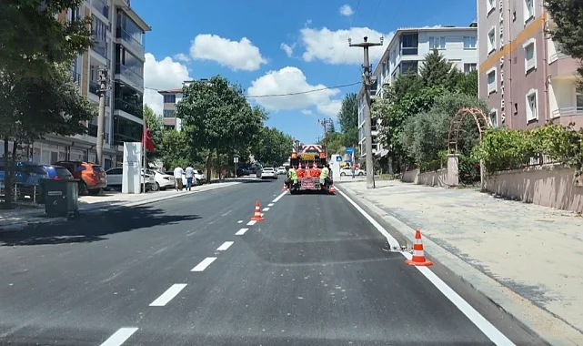 Malkara'da üç cadde yeni yüzüne kavuştu