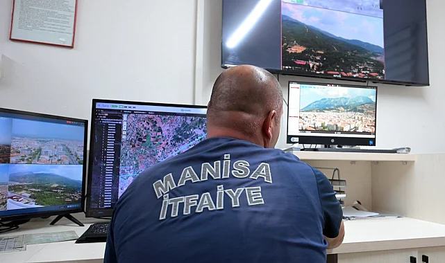 Manisa Büyükşehir'den yangınla mücadelede teknoloji hamlesi