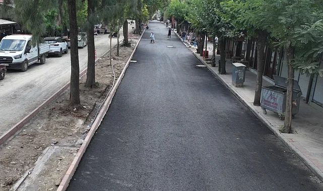 Manisa'da Çarşı Bulvarı yenileniyor