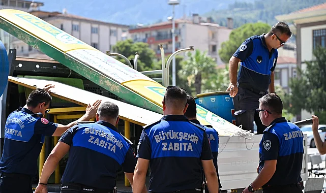 Manisa'da işgaliye ve görüntü kirliliğine geçit yok