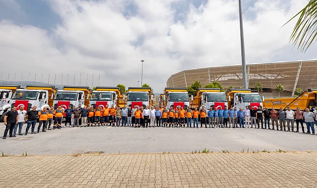 Mersin'de araç filosuna yatırım