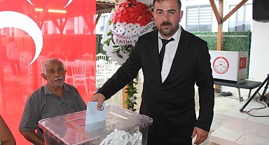 MHP Türkeli İlçe Kongresinde Hamza Karagülle Başkan seçildi
