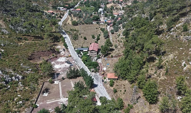 Muğla Osmaniye'de eski hatlar kamusal alana taşınarak yenileniyor