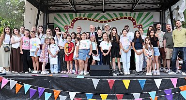 Nilüfer'in çocukları sanatla buluştu
