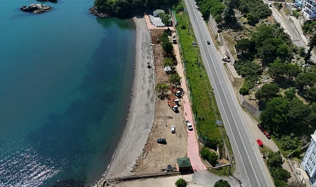 Ordu plajlarında yaz mesaisi