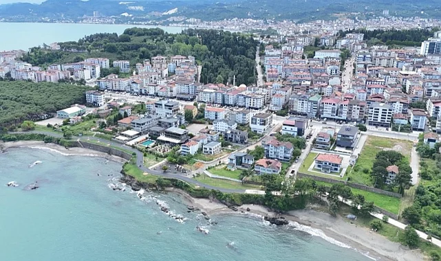 Ordu Ünye'de bisiklet ve yürüyüş yolu ağı genişliyor