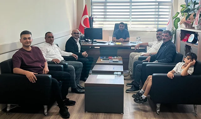 Öz Sağlık-İş Sendikası Ağrı'dan Cenap Işık'a ziyaret