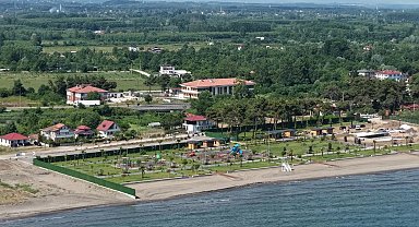 Samsun'da Miliç Kadınlar Plajı açılış için gün sayıyor