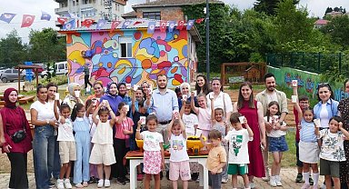 Trabzon'da Çilekli Düşler Köyü'nde Ebeveyn-Çocuk atölyesi başladı