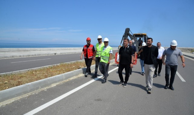 Türkeli Çevre Yolu Aydınlatma Projesi başladı