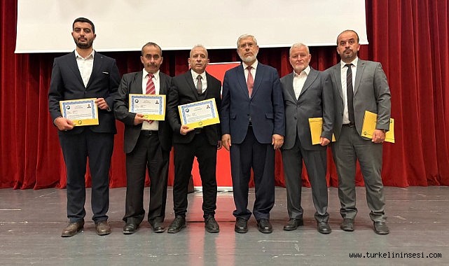 Türkeli'deki din görevlilerine başarı belgesi