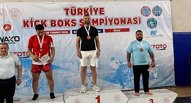 Türkelili sporcu Şükrü Aktan, Türkiye üçüncüsü oldu