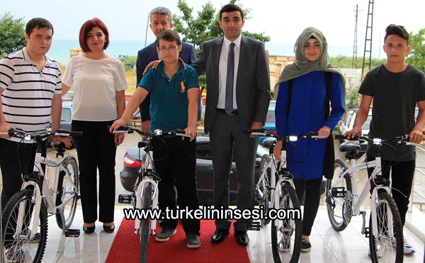 67 öğrenciye ücretsiz bisiklet dağıtıldı