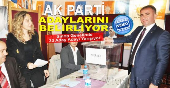 Ak Parti adaylarını belirliyor