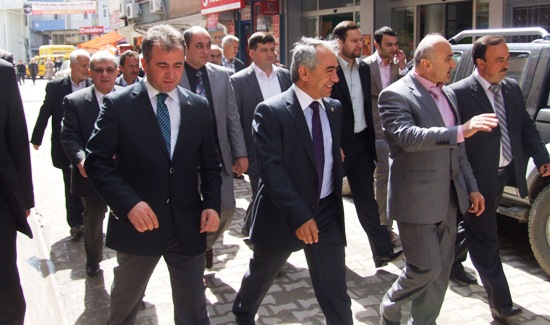Ak Partili adaylar Türkeli’de (Foto Galeri)
