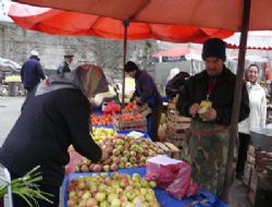 Çatalzeytin halk pazarının üzeri kapatıldı