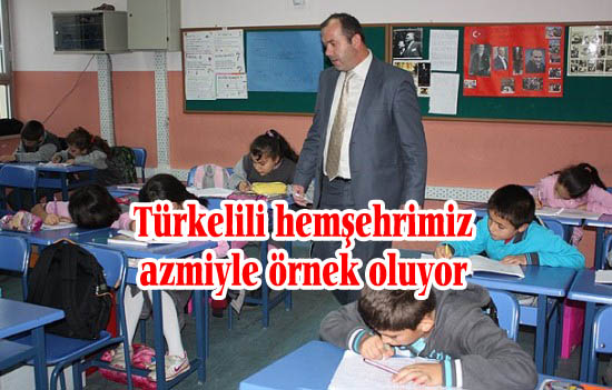 Hizmetliydi öğretmen oldu
