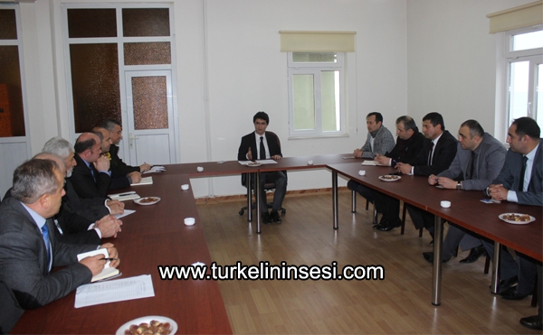 İlçemizde daire amirleri toplantısı yapıldı