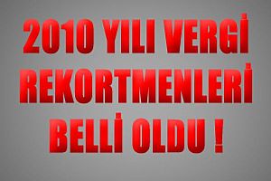 İlçemizin Vergi rekortmenleri açıklandı